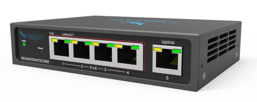 Eagle Eye Networks Managed PoE Switch SW05m