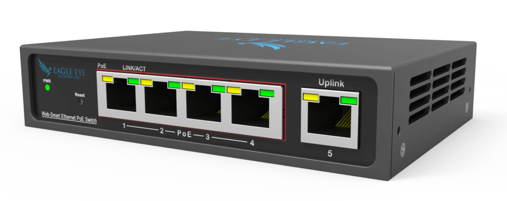 Eagle Eye Networks Managed PoE Switch SW05m